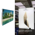 Aluminium frame Fabric Advertentie Display LED Light Box